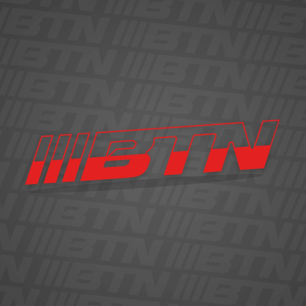 BTN Half Filled 7" Decal