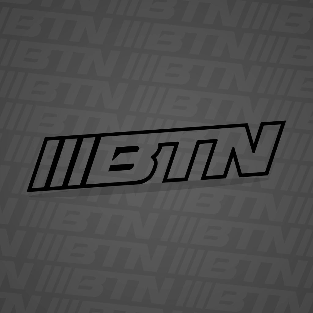 BTN Outline 7" Decal