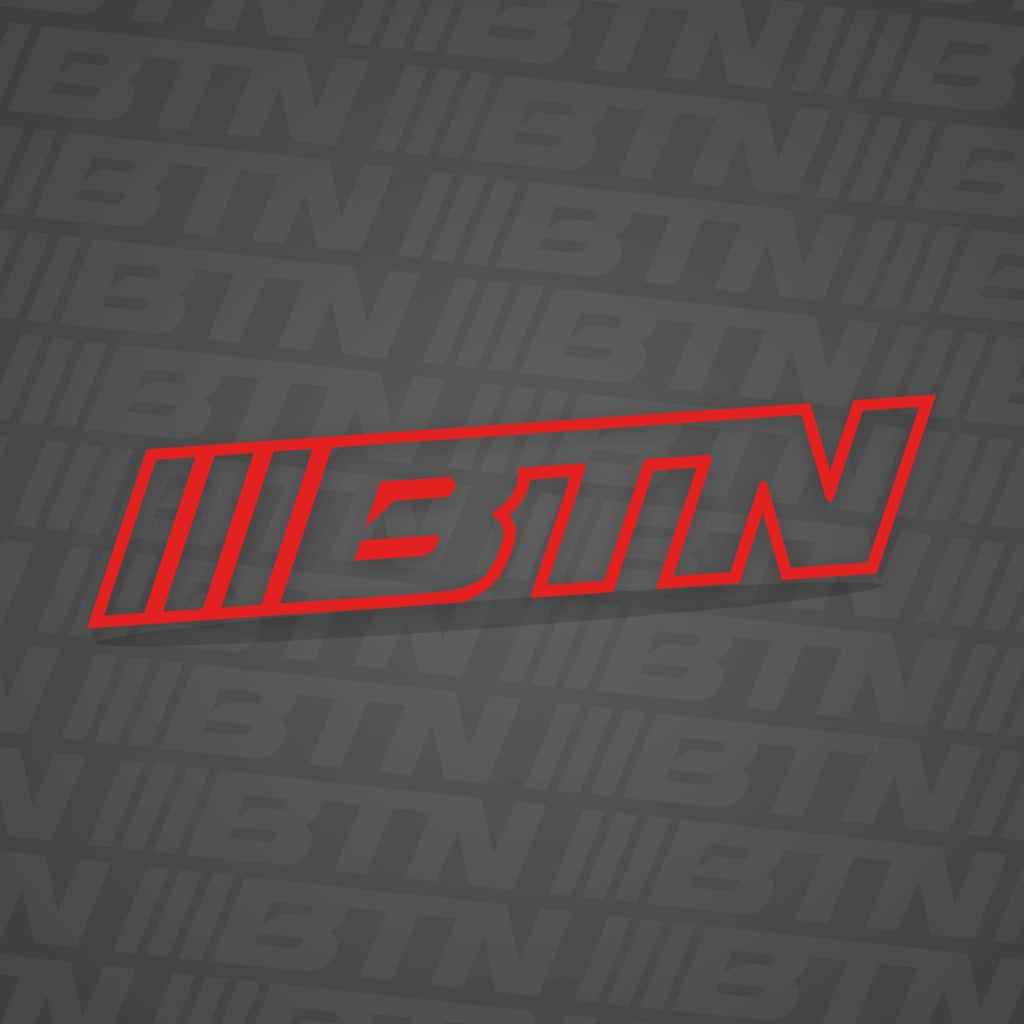 BTN Outline 7" Decal