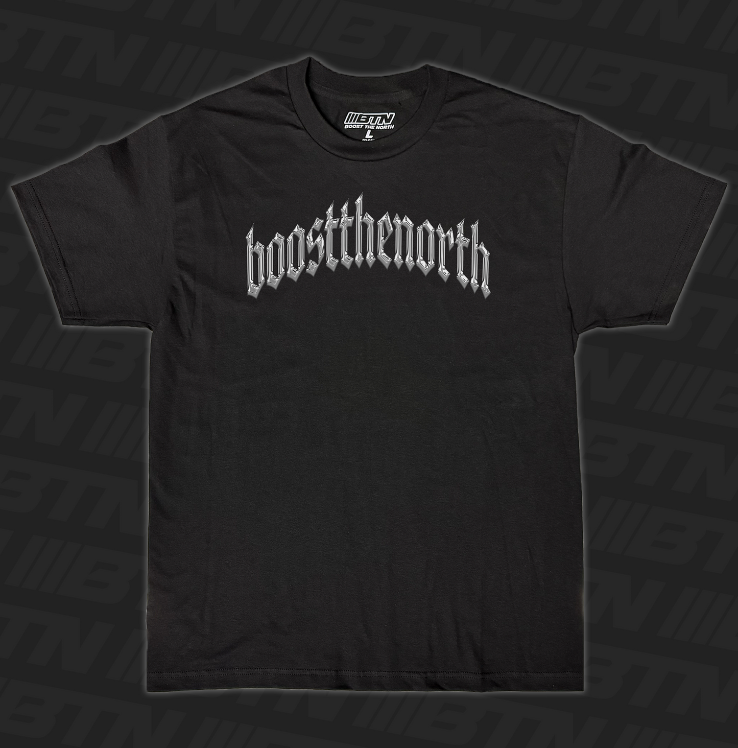 Chrome Heavyweight Tee Black