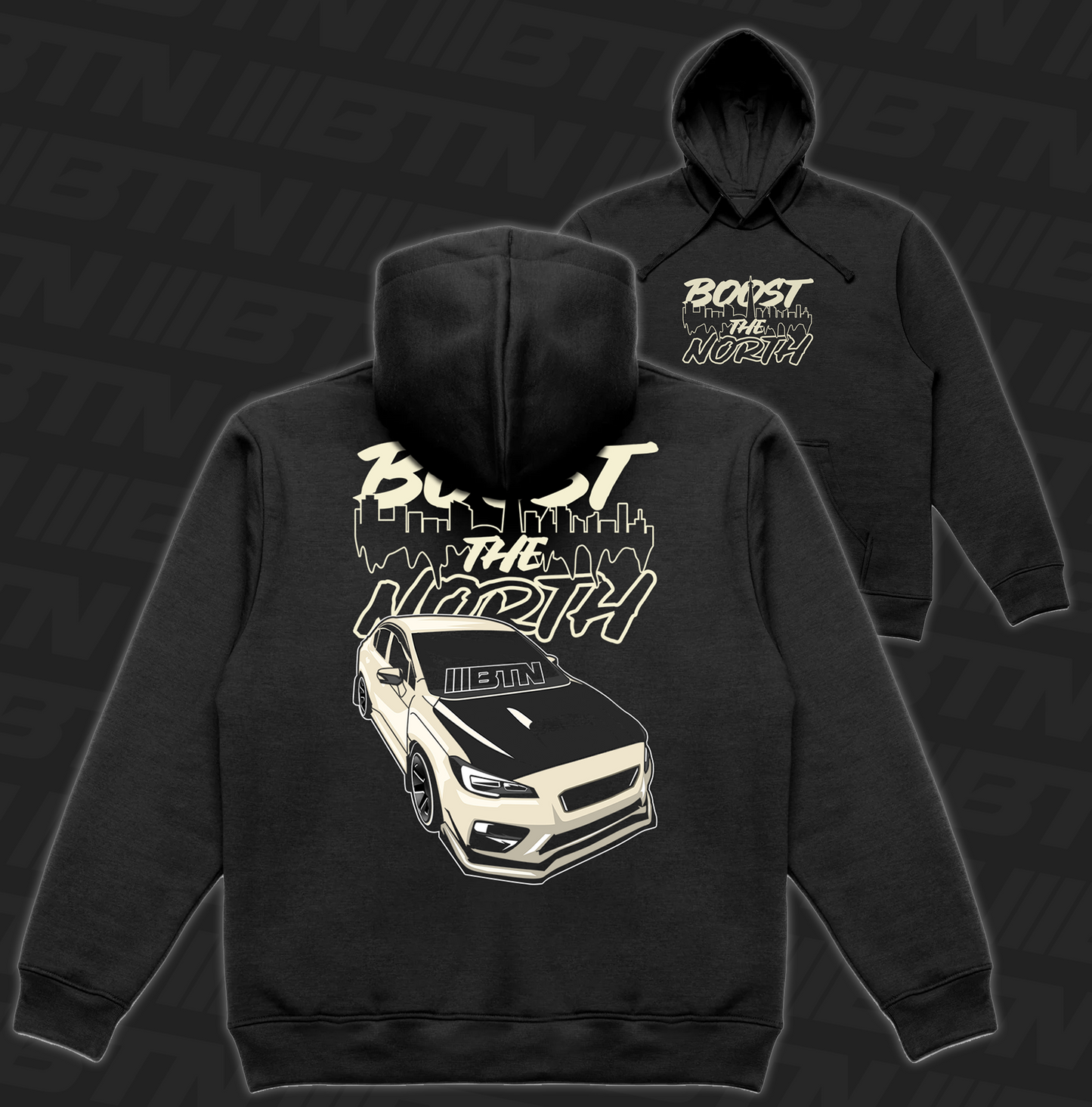 Cream Subie Hoodie
