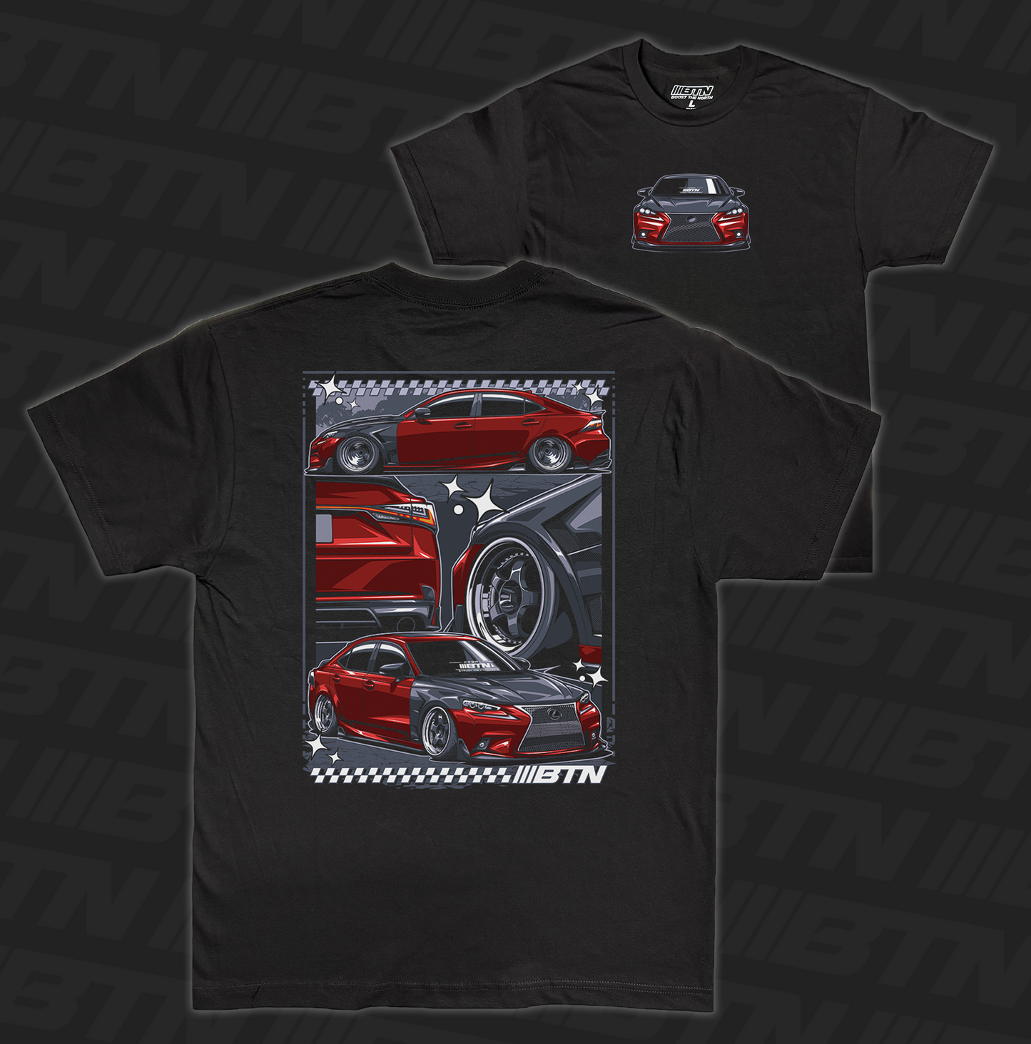 Leo's IS300 Collab Tee Black