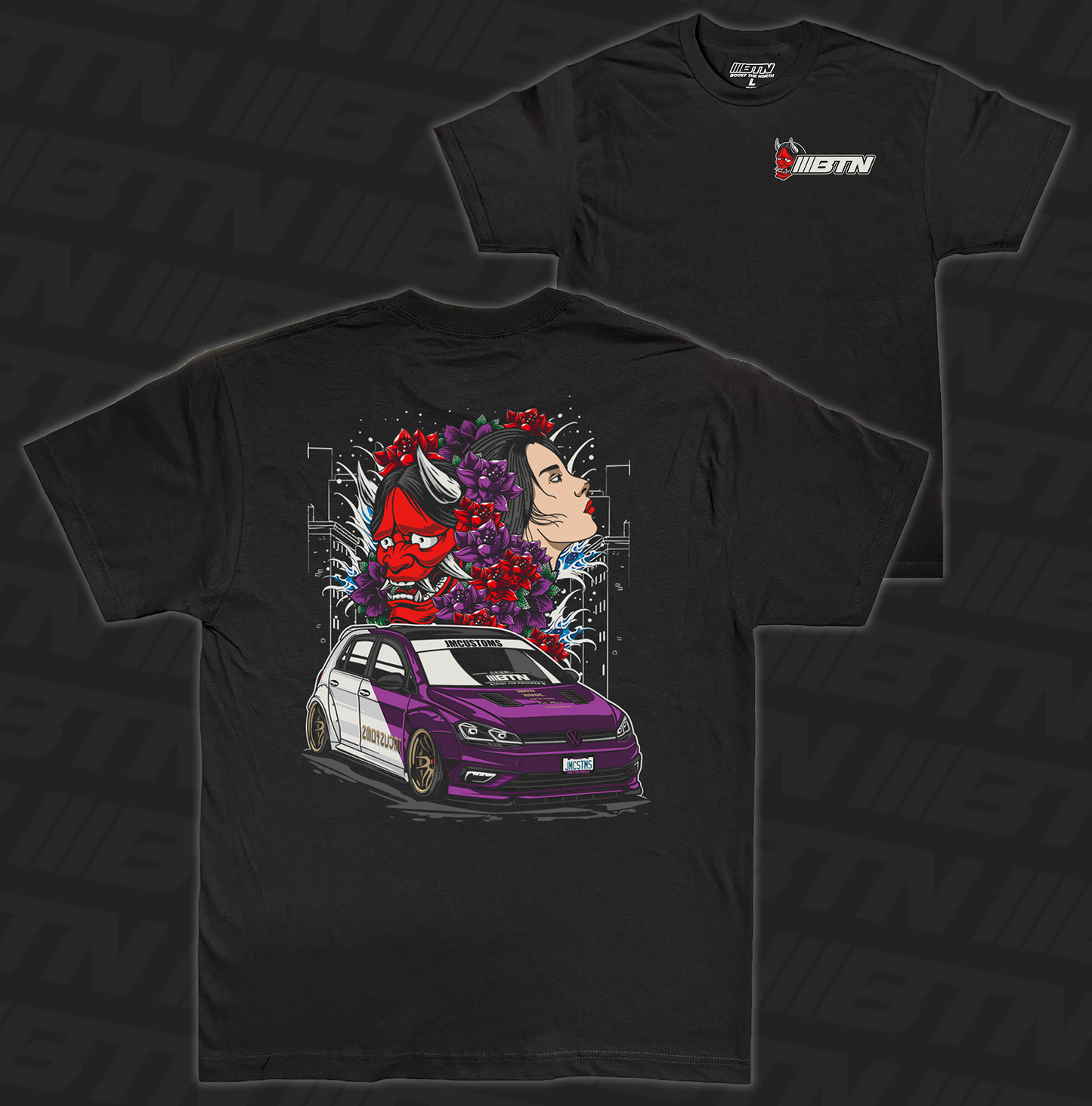 JM Wide Body Golf Tee Black