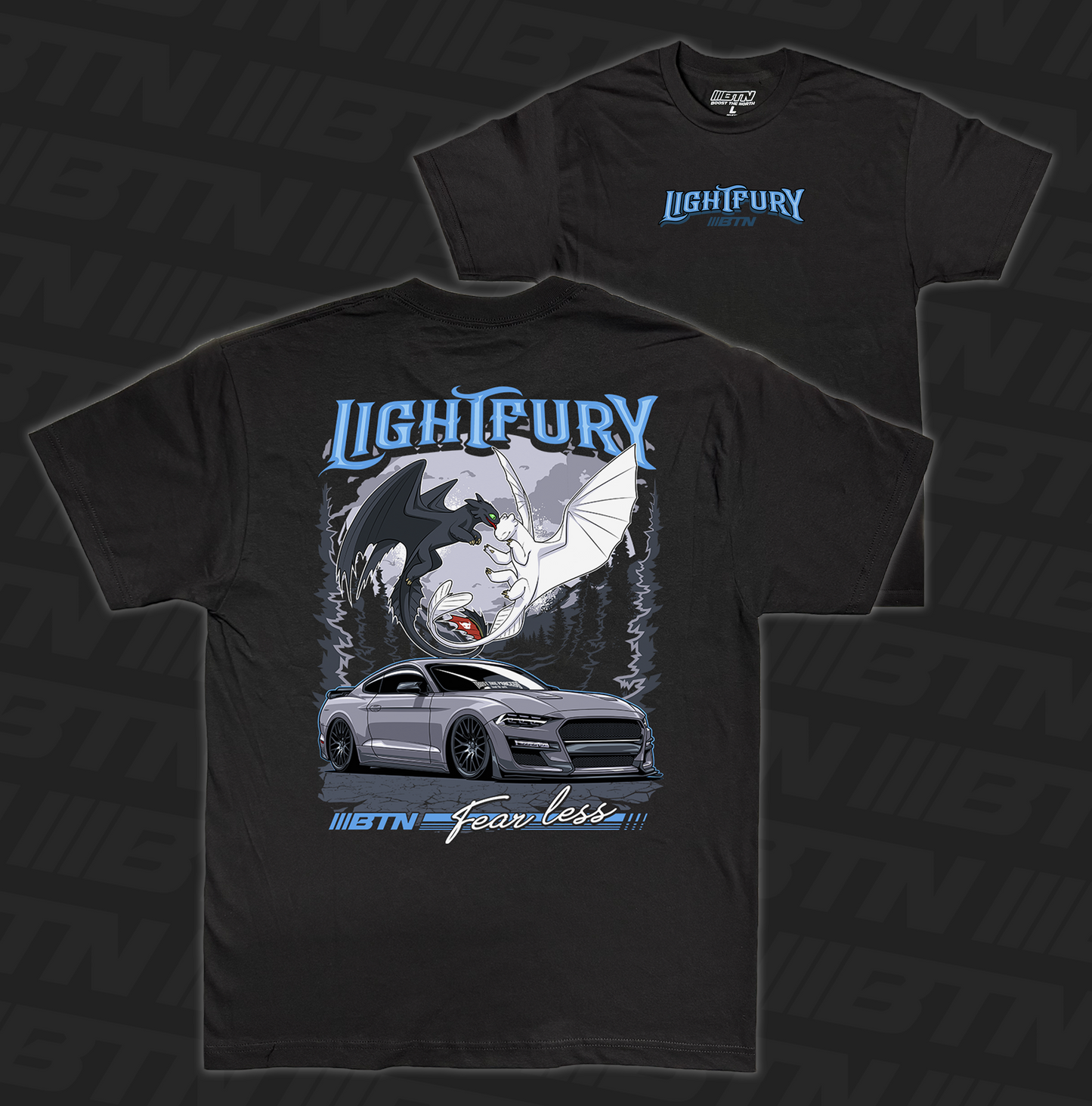 Light Fury 5.0 Collab Tee Black