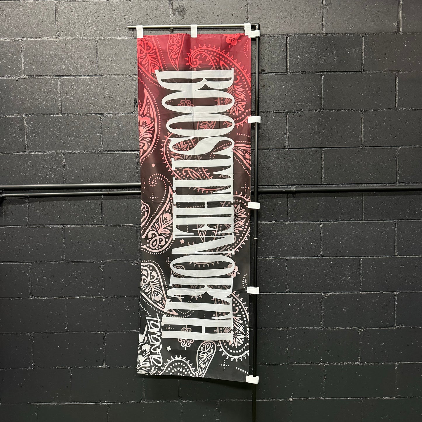 Boost The North Paisley Nobori Flag