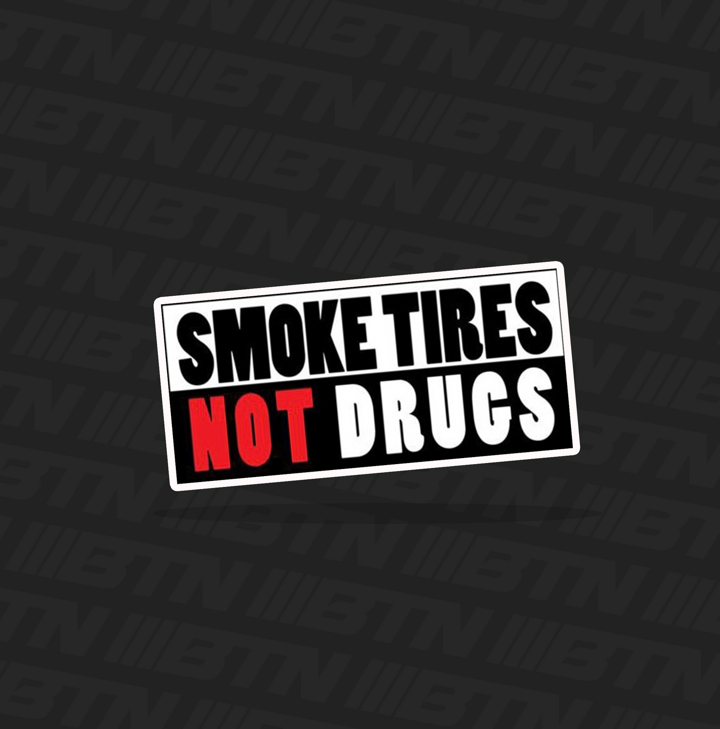 Smoke Tires Decal