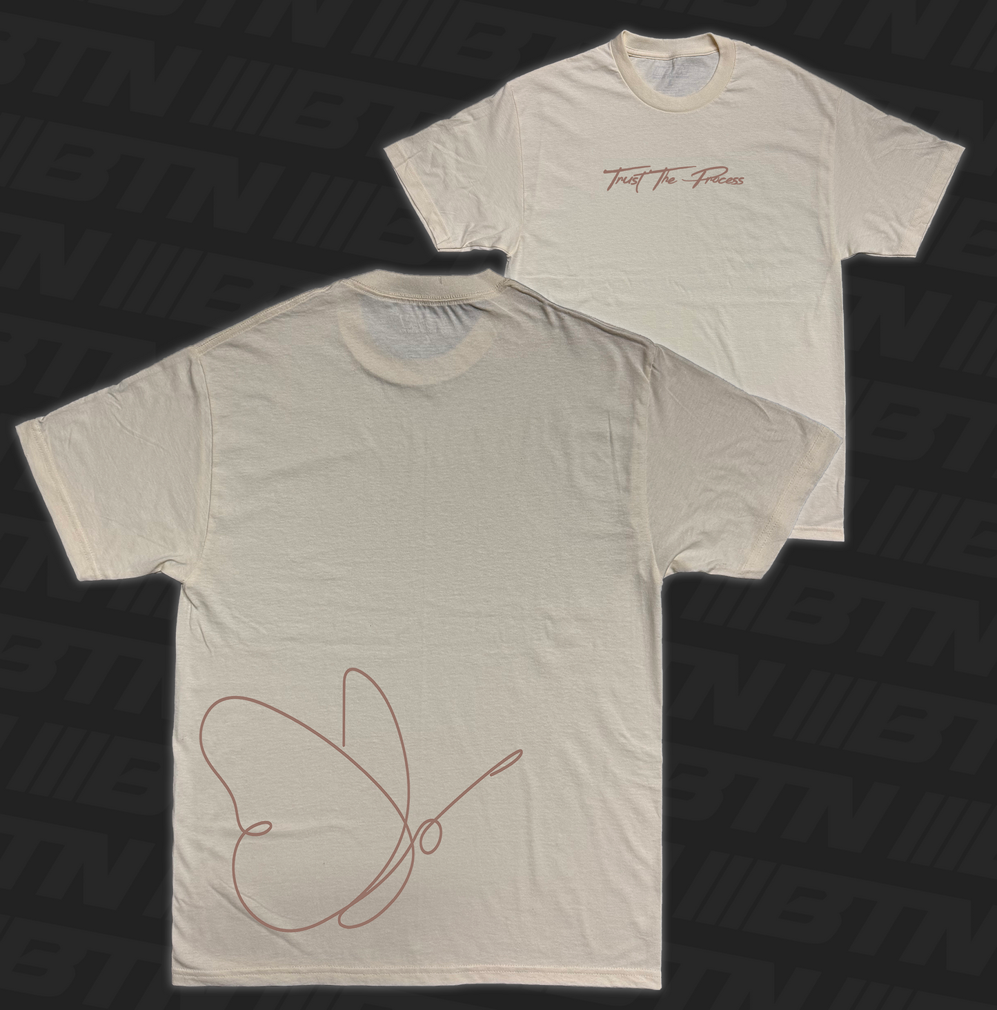 Trust The Process Tee Cream