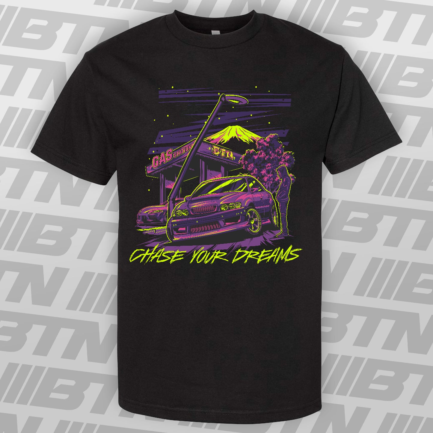 Dream Chaser Black Tee