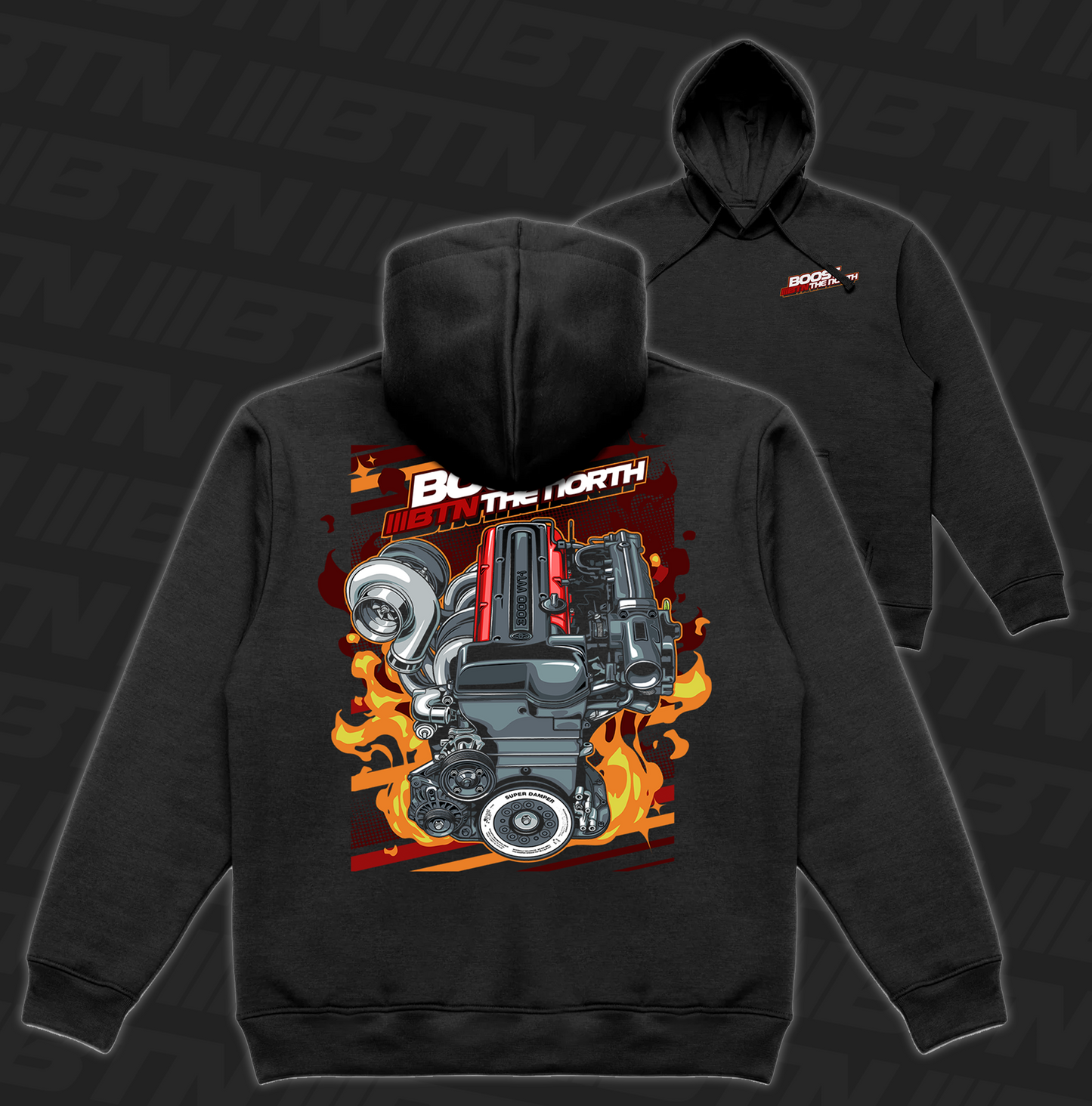 2JZ Hoodie Black