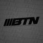 BTN Solid 7" Decal
