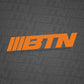 BTN Solid 7" Decal