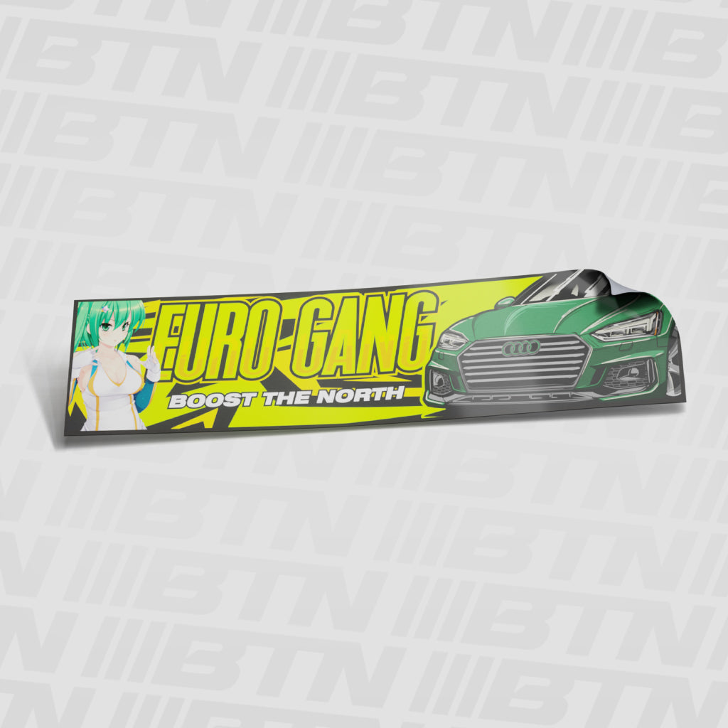 Audi RS5 Euro Gang Slap Sticker