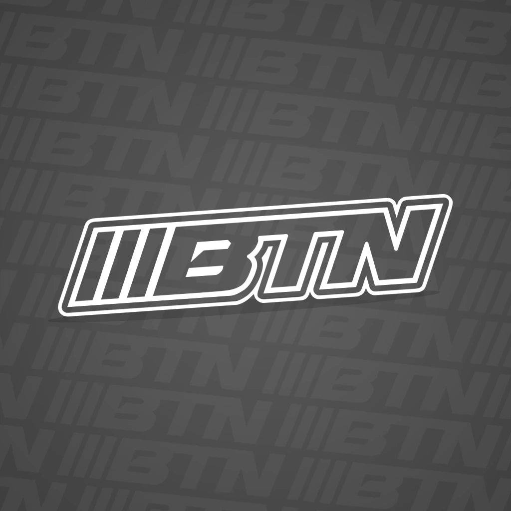 BTN Windshield Banner - Double Outline