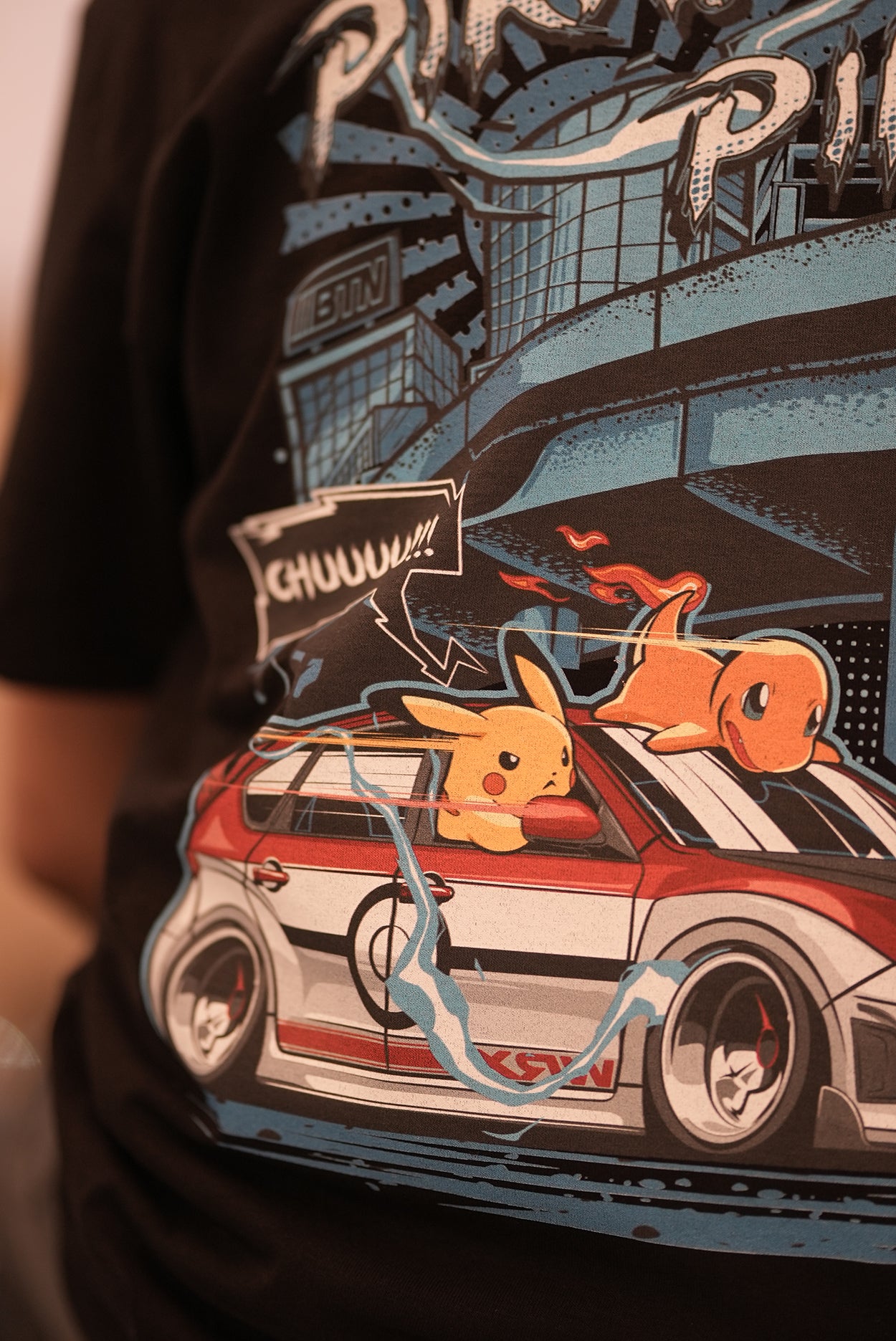 STI WRX Pikachu Tee - Sunset Product!