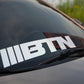 BTN Windshield Banner - Solid Badge