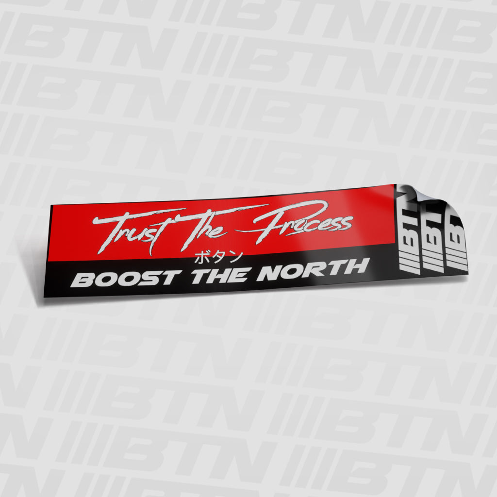 TTP Red Label Slap Sticker – BTN - Boost The North