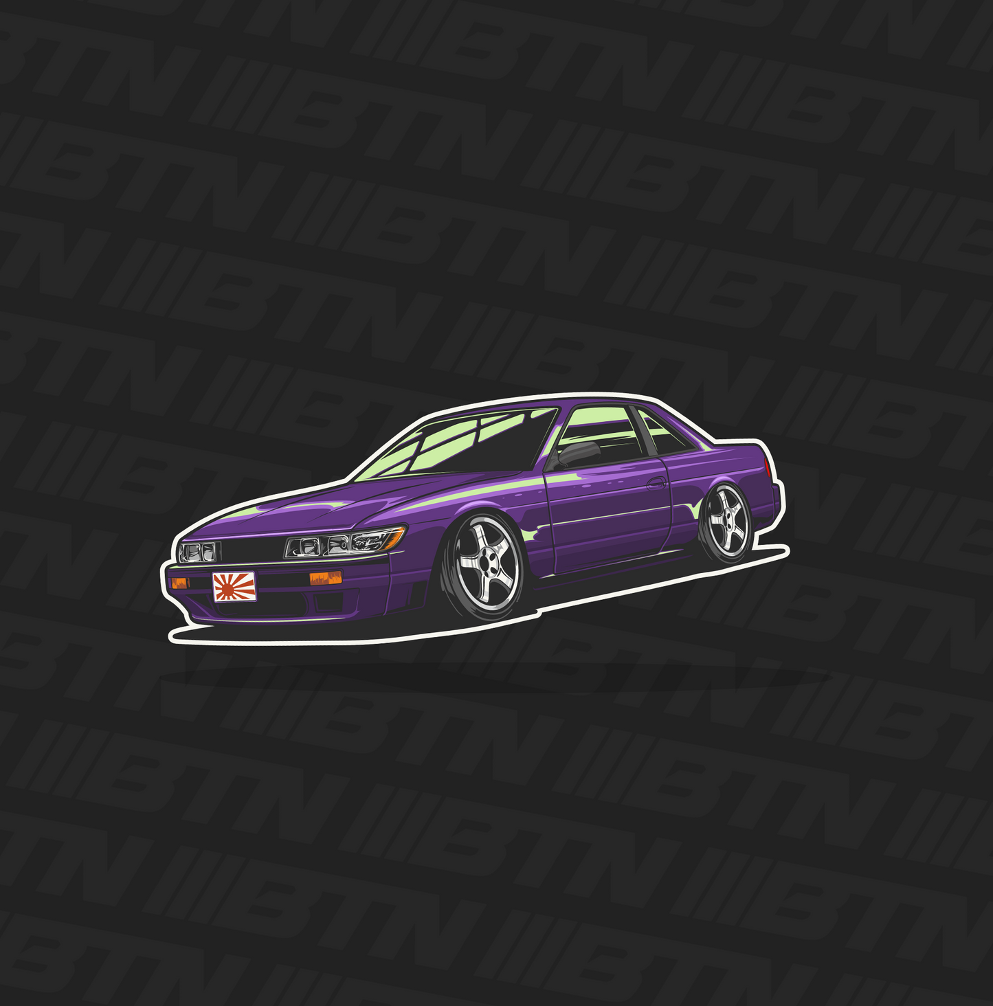 Nissan S13 Car Decal
