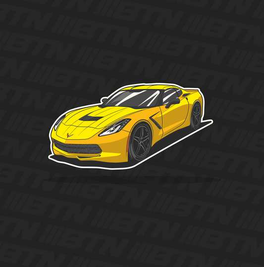 C7 Corvette Car Decal