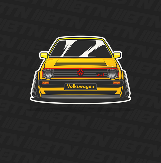 VW GTI Car Decal
