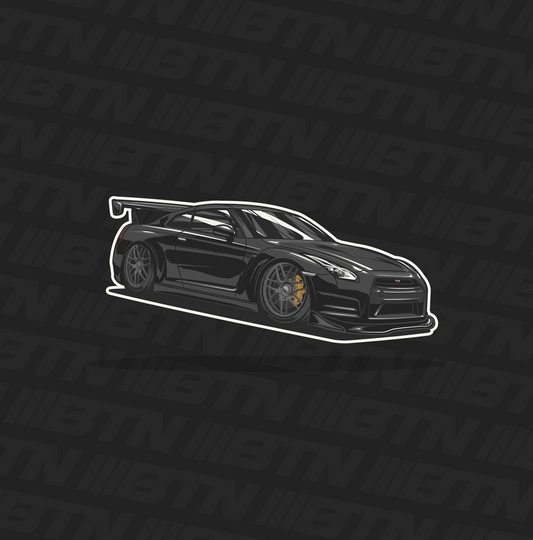 R35 Nissan GTR Decal