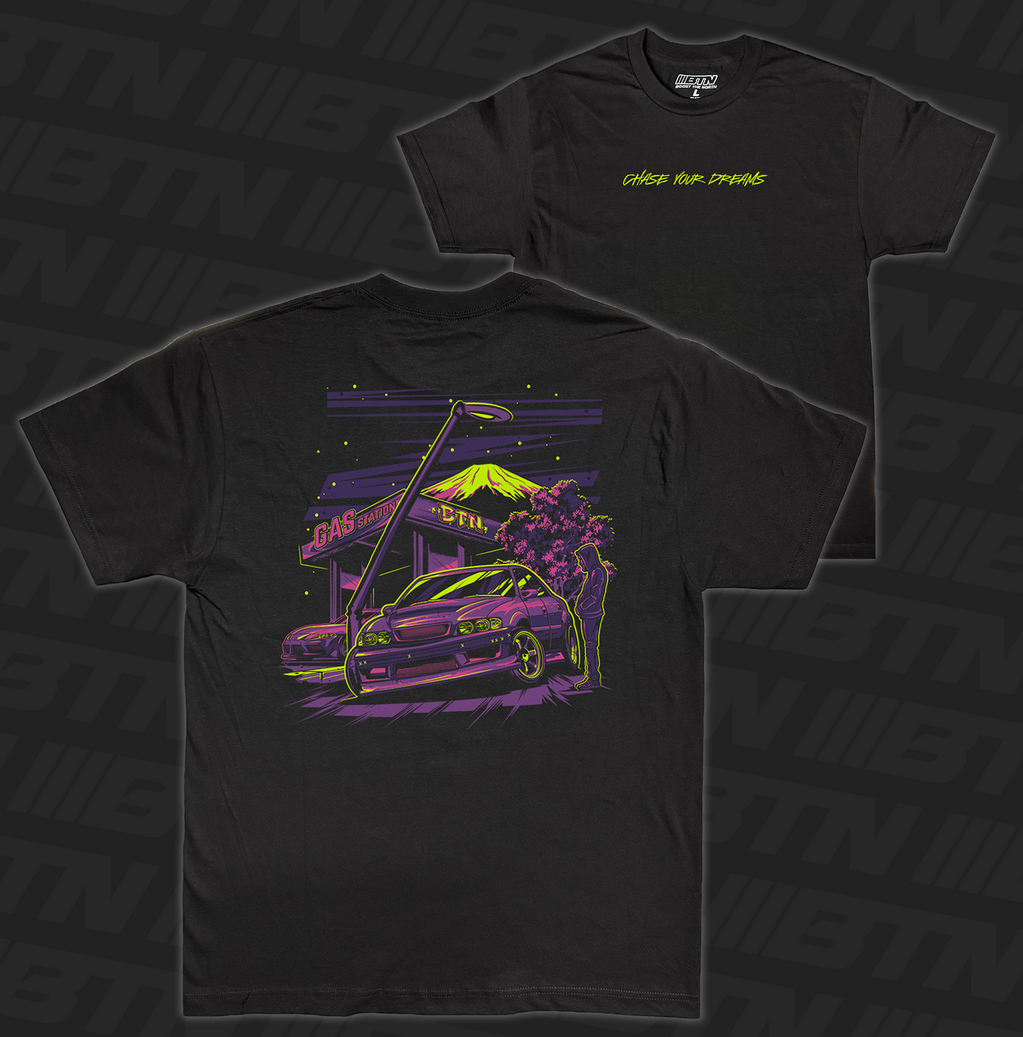 Dream Chaser Black Tee