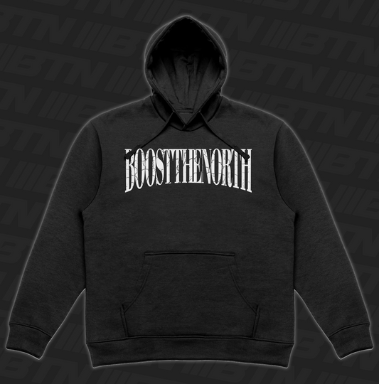 BTN Cracked Hoodie Black