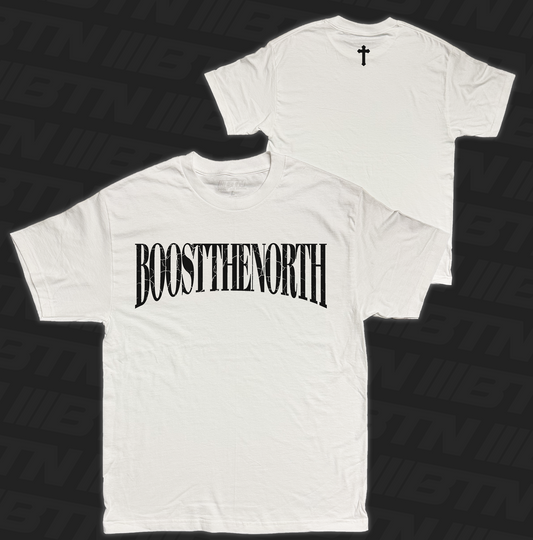 BTN Cracked White Tee