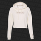 Trust The Process Crop Hoodie Cream
