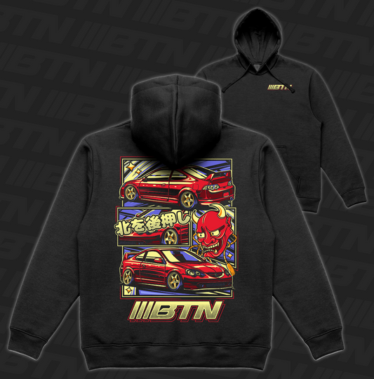 RSX Oni Hoodie Black