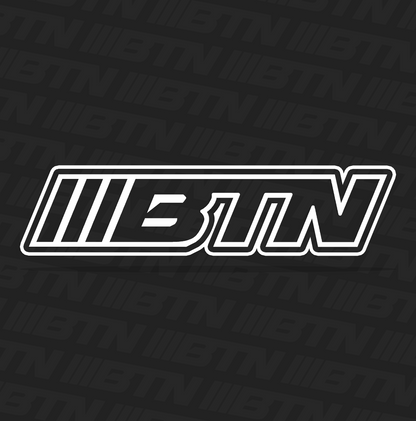 BTN Windshield Banner - Double Outline