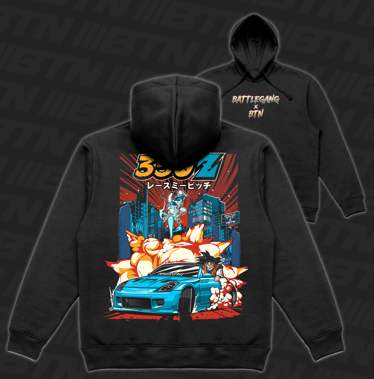 BattleGang x BTN Dragon Ball Z Hoodies
