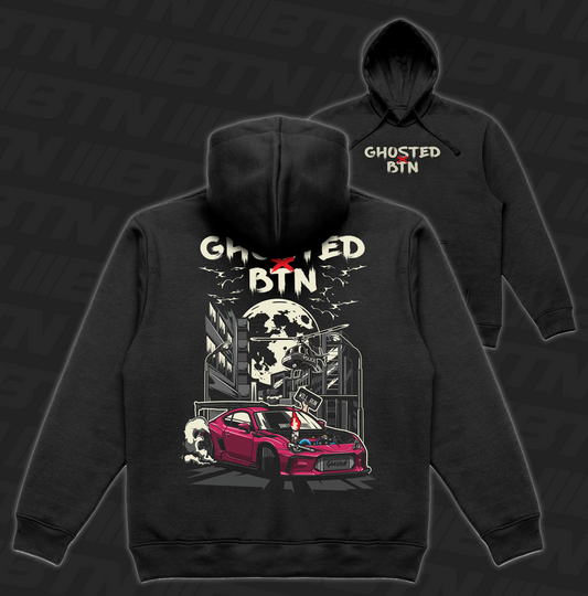 Ghosted x BTN Hoodie Black