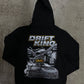 Drift King Hoodie Black