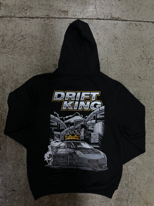 Drift King Hoodie Black