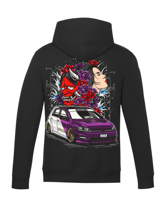 JM's Widebody VW Golf Hoodie Black