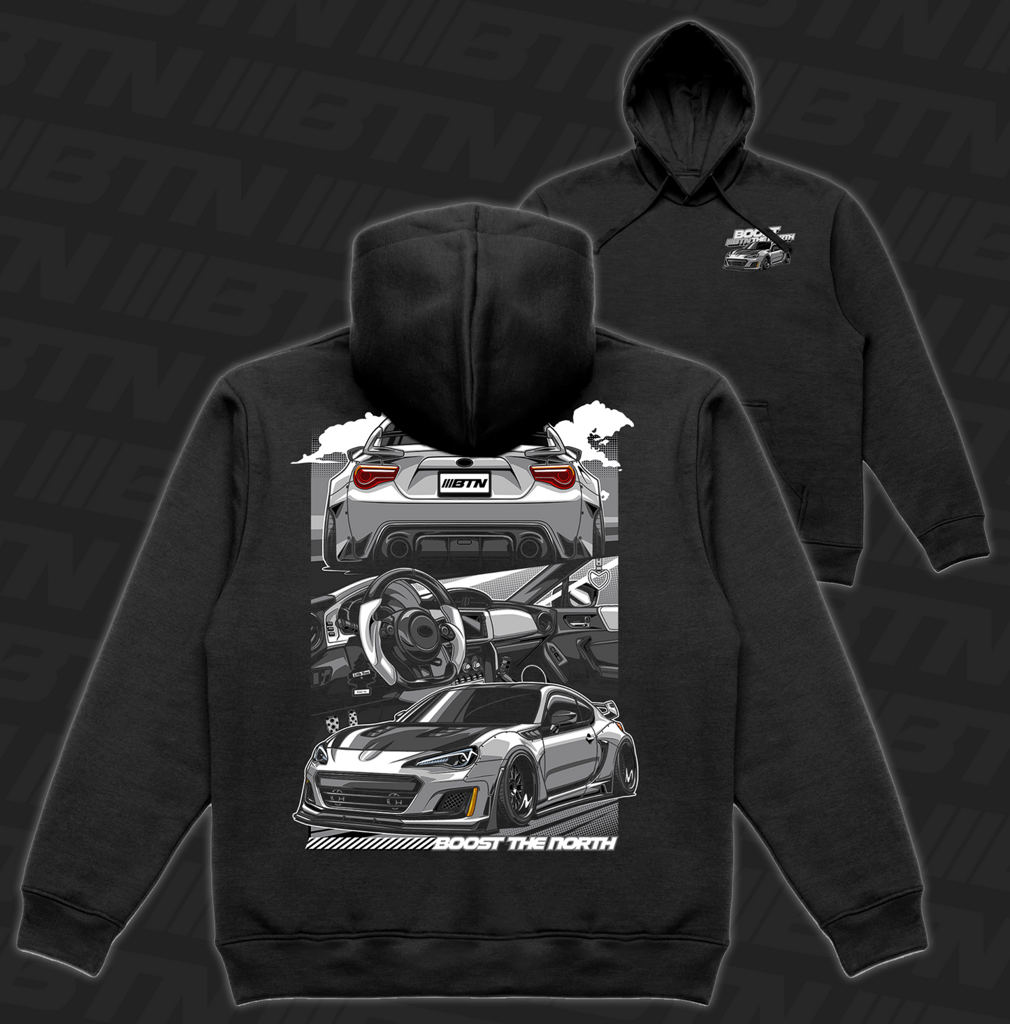 Nick's BRZ Hoodie Black