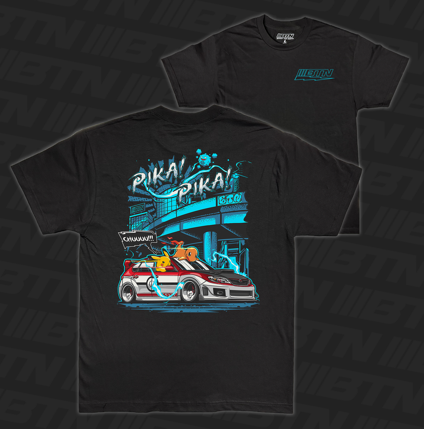 STI WRX Pikachu Tee - Sunset Product!