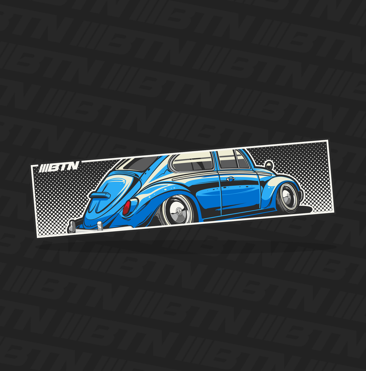 VW Beetle Slap Sticker