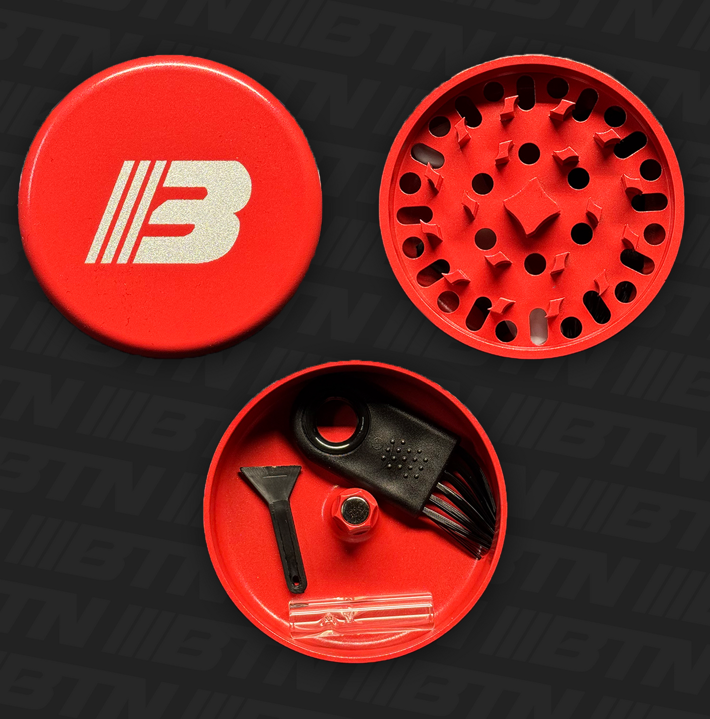 B Emblem Full Ceramic Grinder