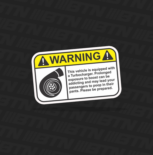 ⚠️Warning ⚠️ Turbo Decal