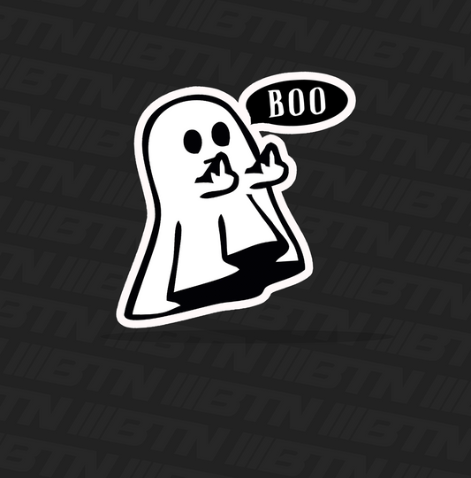 Boo The Ghost Decal
