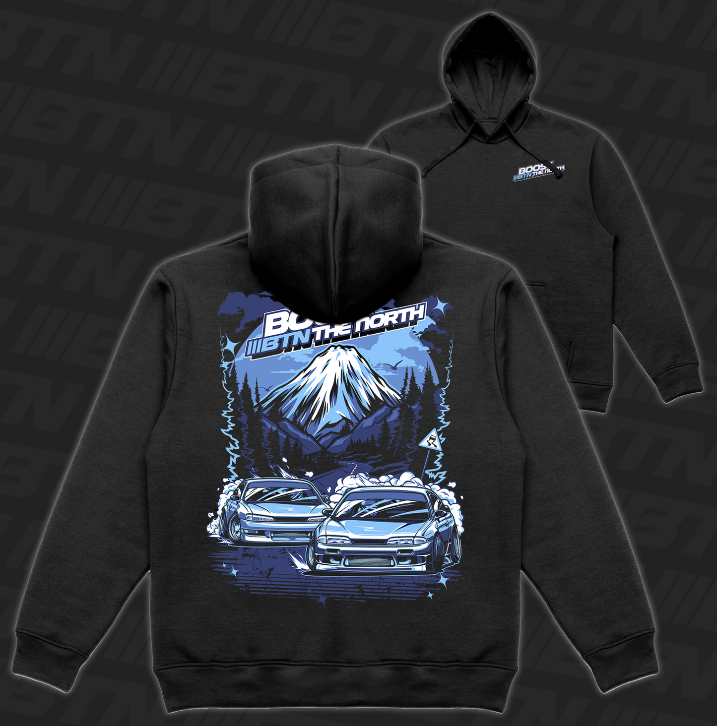 Silvia Drift Hoodie Black