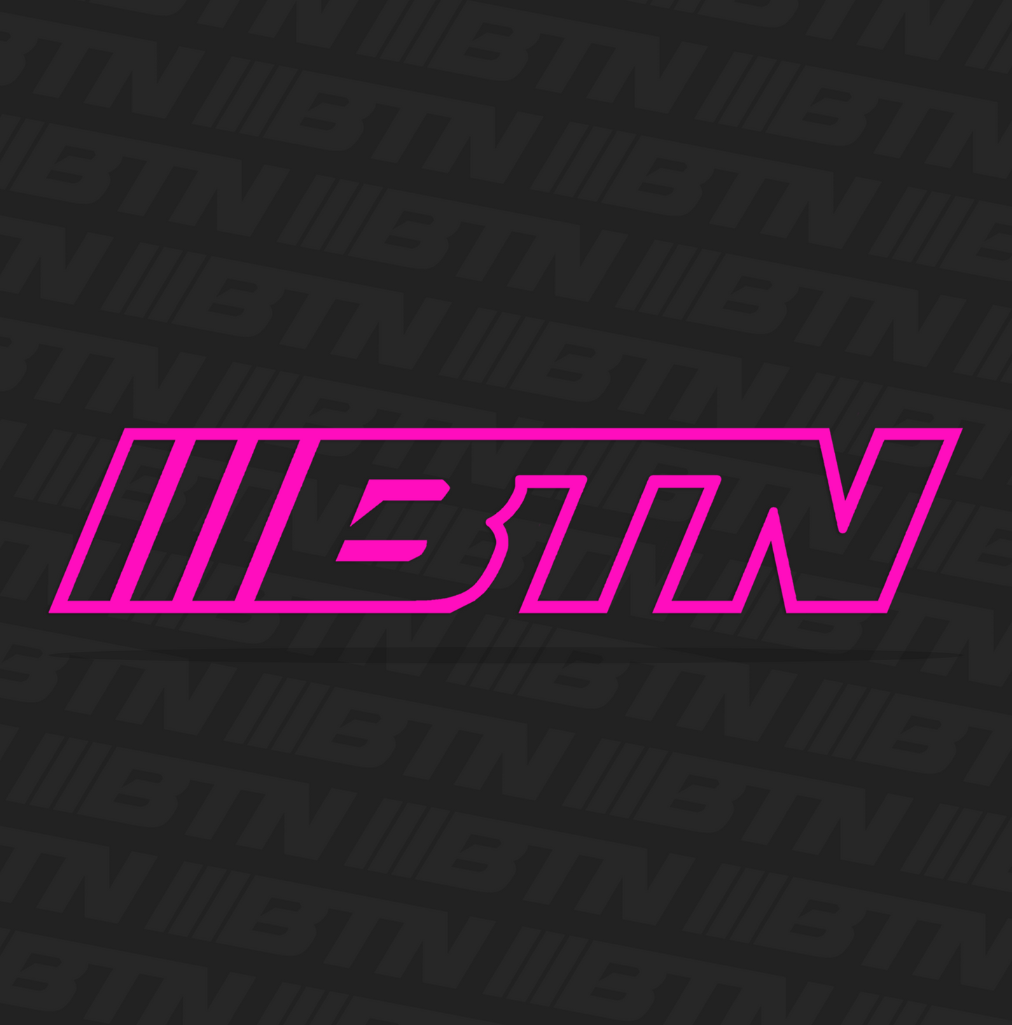 BTN Single Outline Windshield Banner