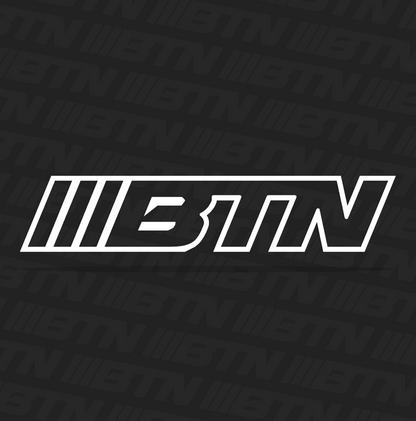 BTN Single Outline Windshield Banner