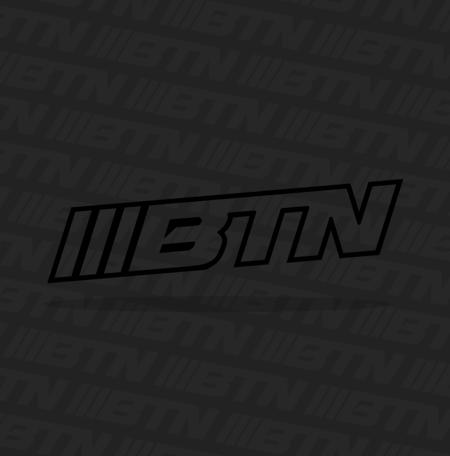 BTN Single Outline 7" Decal