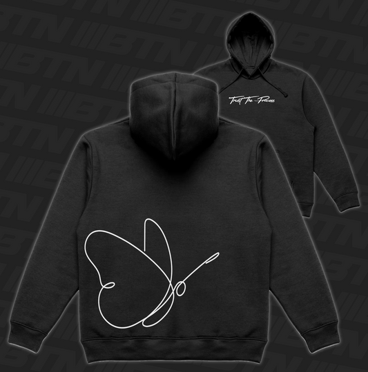 Trust The Process Black Hoodie