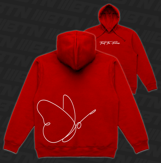 Trust The Process Red Hoodie