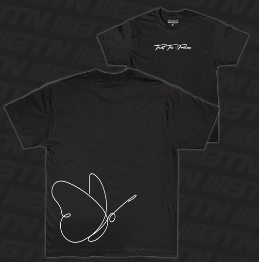 Trust The Process Tee Black