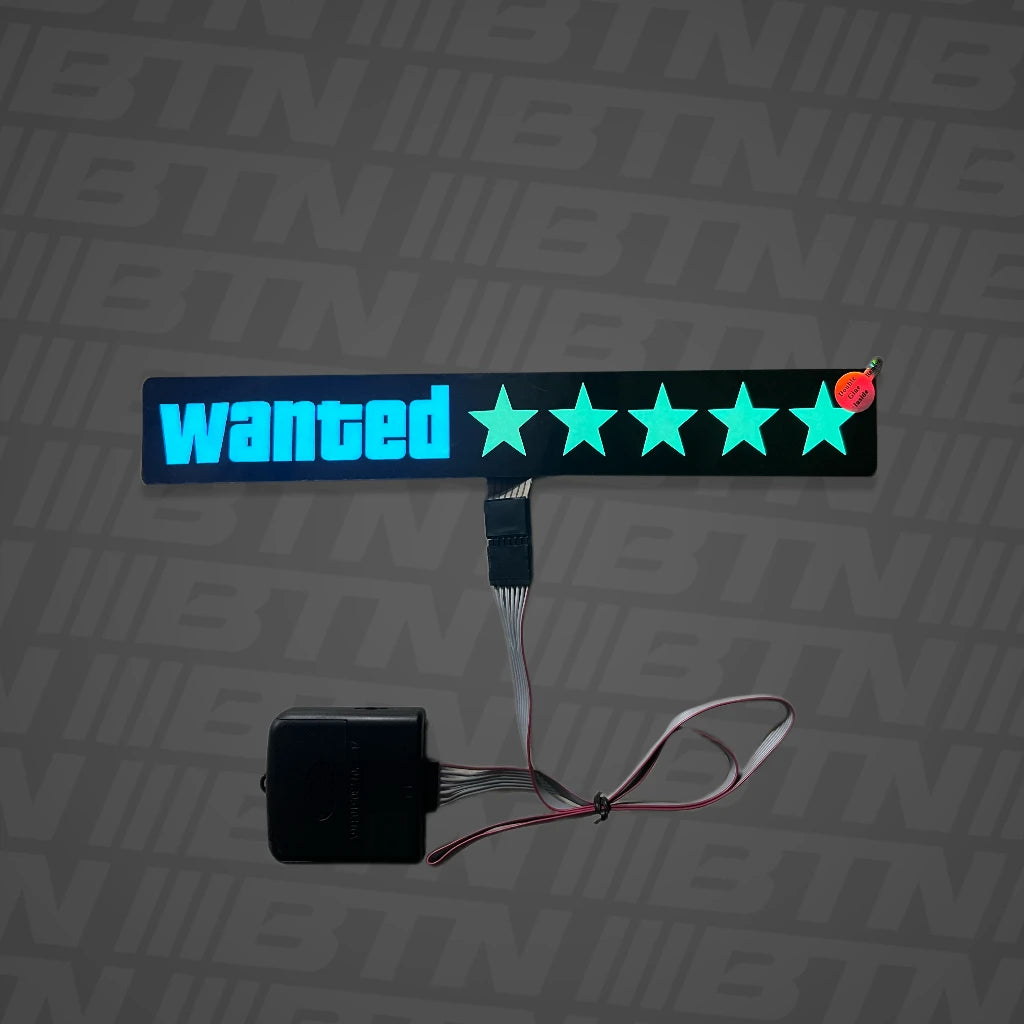 Wanted 5 Star LED - ⭐⭐⭐⭐⭐