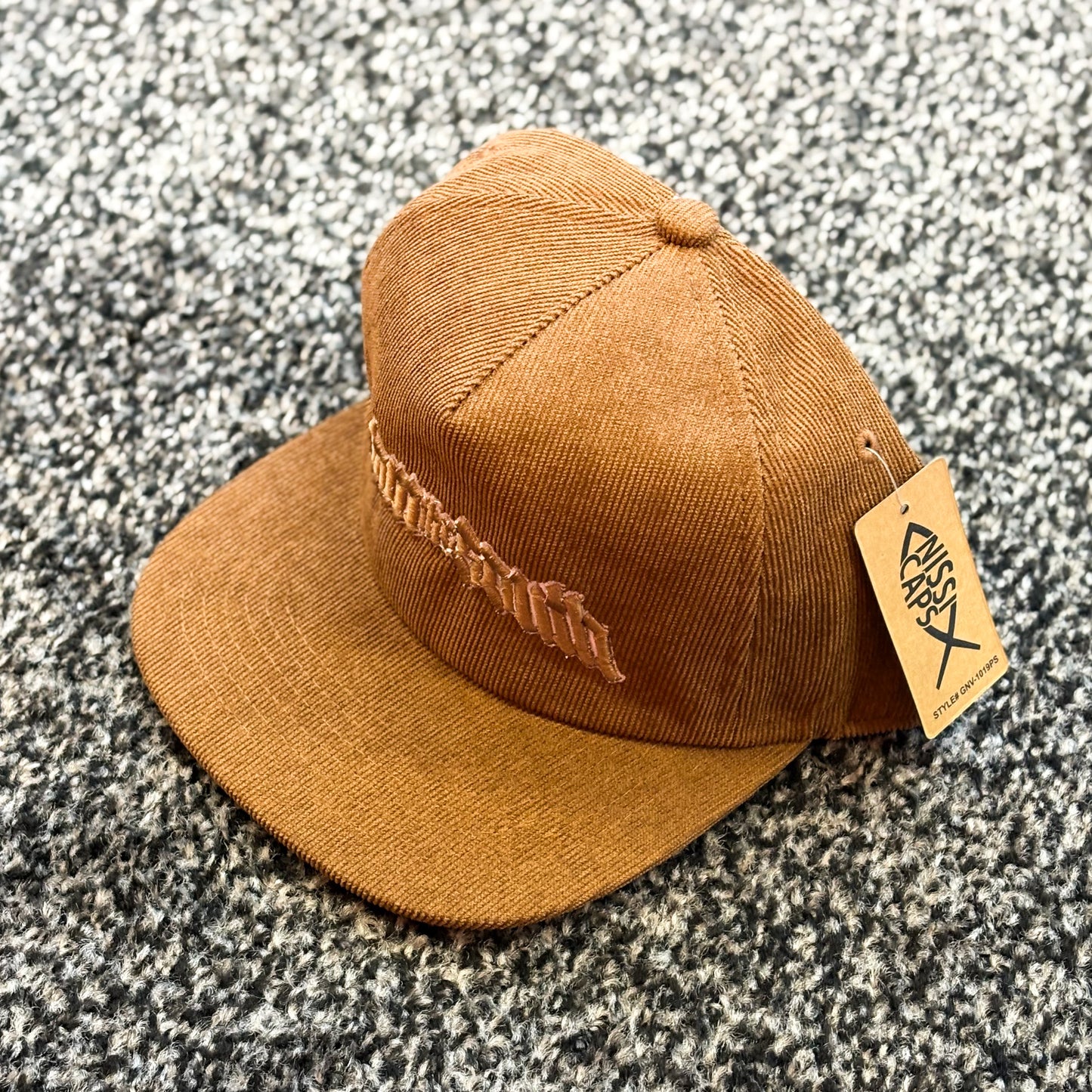 Brown Corduroy Slam The South SnapBack